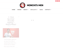 Tablet Screenshot of monchismen.com